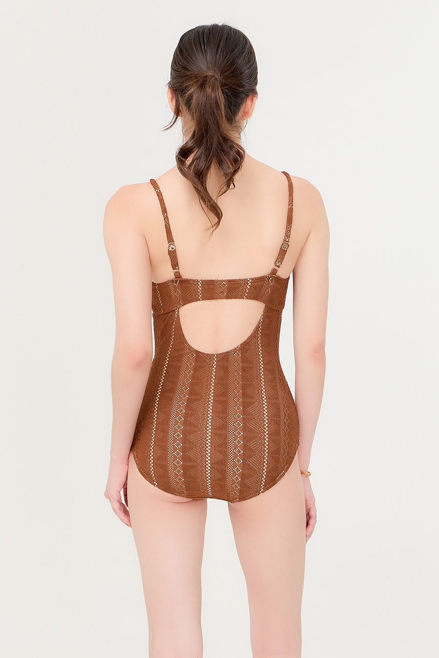 Viva One-Piece (Brown) | Wakingbee